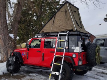 TRUCKEARTH Aluminum Roof Top Tent