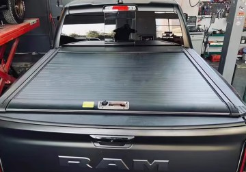 TE Manual Retractable Tonneau Cover For Dodge Ram 2500, 6.4' bed(built in box)